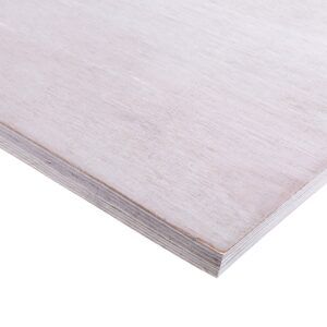 25mm Chinese Hardwood Face Poplar Core External Grade Plywood B/BB CE2+ 2440mm x 1220mm (8′ X 4′)