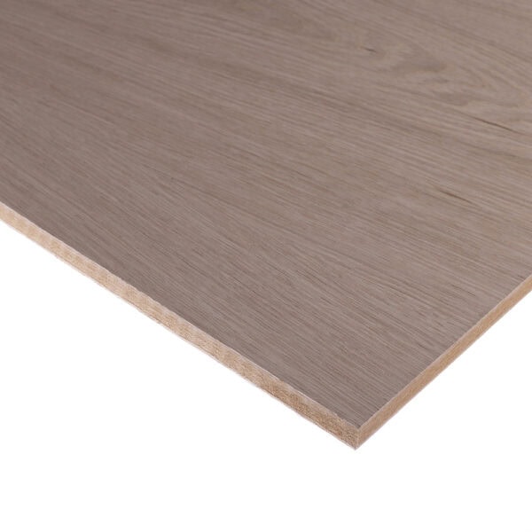 10mm Oak Veneered MDF 2 Sides Crown Cut A/B Grade 2440mm x 1220mm (8' x 4')