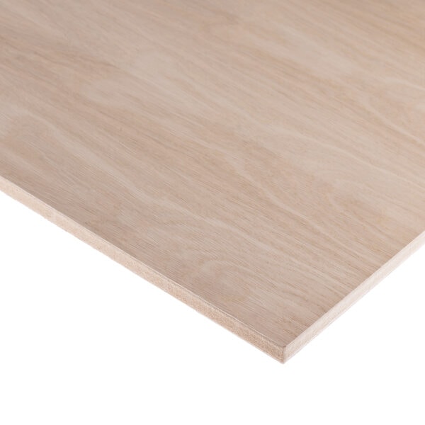13mm Oak Veneered MDF 2 Sides Crown Cut A/B Grade 2440mm x 1220mm (8' x 4')