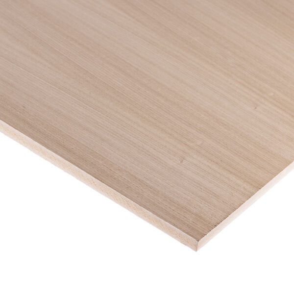 13mm Oak Veneered MDF 2 Sides Crown Cut A/B Natural Grade 3050mm x 1220mm (10' x 4') Pack of 24