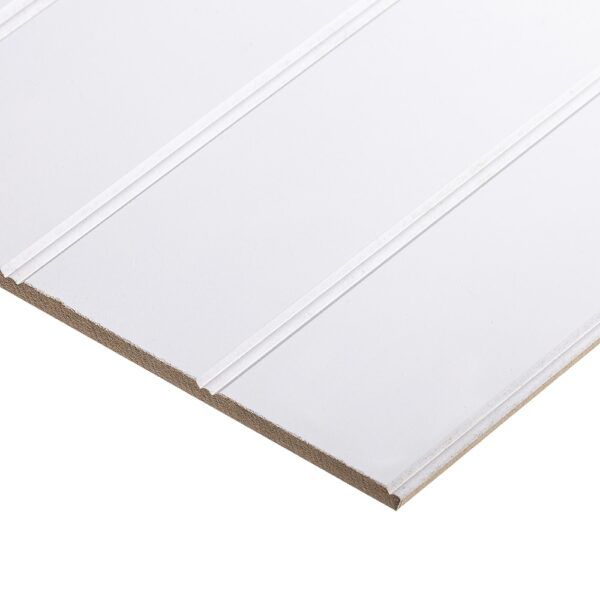 9mm Bead & Butt Primed Short Grooved Moisture Resistant MDF 2440mm x 1220mm (8′ X 4′)