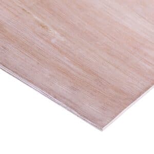 12mm Chinese Red Faced Internal Grade Hardwood Plywood B/BB CE2+ 2440mm x 1220mm (8′ x 4′)