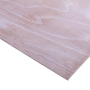 3.6mm Chinese Hardwood Q Mark External Grade Plywood B/BB CE2+ 2440mm x 1220mm (8′ x 4′)