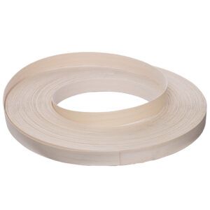 0.6 x 22mm Pre Glued Ash Veneer Edging Roll 50m 4