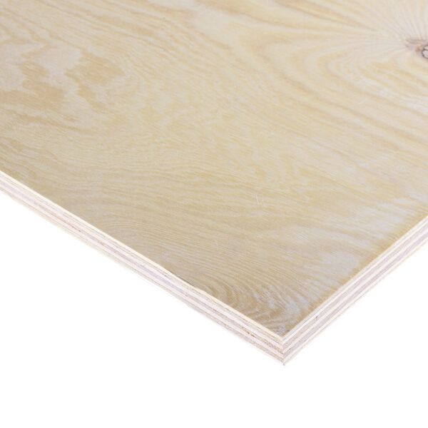 18mm Fire Retardant Paged Polish Pine Softwood Plywood Euroclass B ...