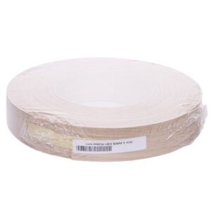 0.6 x 50mm Pre Glued Oak Veneer Edging Roll 50m 2