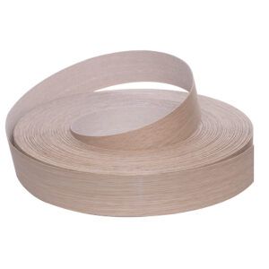0.6 x 50mm Pre Glued Oak Veneer Edging Roll 50m 4
