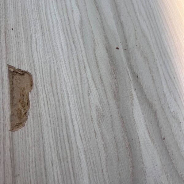 Damaged Stock 19mm Oak Veneered MDF 2 Sides Crown Cut A/B Grade 2440mm x 1220mm (8' x 4')