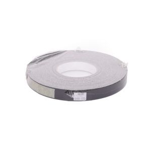 0.6 x 22mm Pre-Glued Black Textured Melamine Edging Roll 50m-2