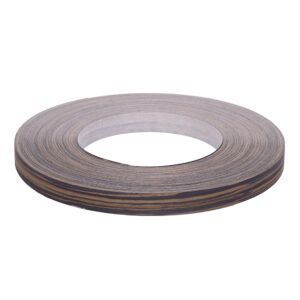 0.6 x 22mm Pre Glued Engineered Ebony Veneer Edging Roll 50m 3