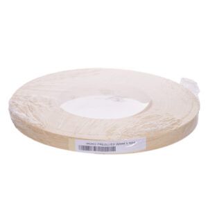 0.6 x 22mm Pre Glued Iroko Veneer Edging Roll 50m 2