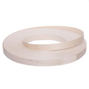 0.6 x 22mm Pre Glued Maple Veneer Edging Roll 50m 4