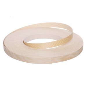 0.6 x 22mm Pre Glued Pine Veneer Edging Roll 50m 4