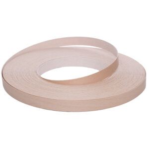 0.6 x 22mm Pre Glued Steamed Beech Veneer Edging Roll 50m 4