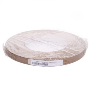 0.6 x 22mm Pre Glued Teak Veneer Edging Roll 50m 2