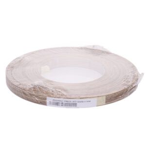 0.6 x 22mm Pre Glued Zebrano Veneer Edging Roll 50m 2