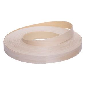 0.6 x 30mm Pre Glued Birch Veneer Edging Roll 50m 4