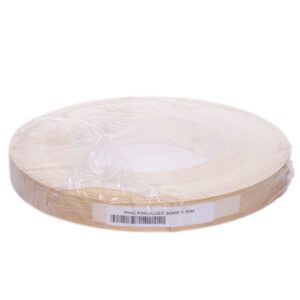 0.6 x 30mm Pre Glued Pine Veneer Edging Roll 50m 2
