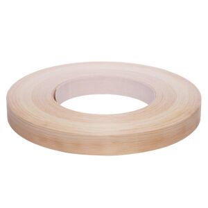 0.6 x 30mm Pre Glued Pine Veneer Edging Roll 50m 3