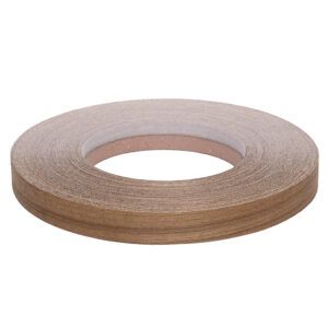 0.6 x 30mm Pre Glued Teak Veneer Edging Roll 50m 3