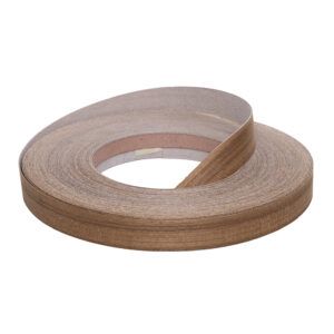 0.6 x 30mm Pre Glued Teak Veneer Edging Roll 50m 4