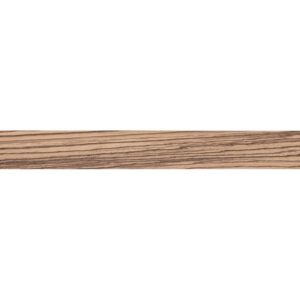 0.6 x 30mm Pre Glued Zebrano Veneer Edging Roll 50m 5