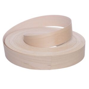 0.6 x 50mm Pre Glued Ash Veneer Edging Roll 50m 4