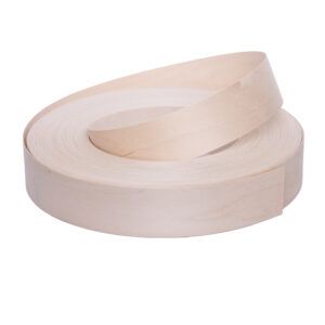 0.6 x 50mm Pre Glued Birch Veneer Edging Roll 50m 4