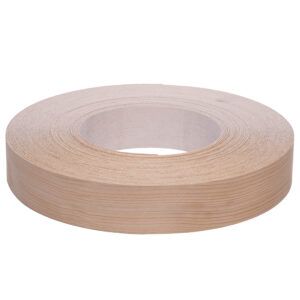 0.6 x 50mm Pre Glued Cedar Veneer Edging Roll 50m 3