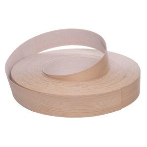 0.6 x 50mm Pre Glued Cedar Veneer Edging Roll 50m 4