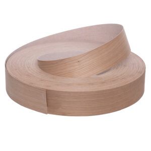 0.6 x 50mm Pre Glued Cherry Veneer Edging Roll 50m 4