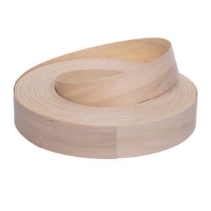 0.6 x 50mm Pre Glued Chestnut Veneer Edging Roll 50m 4