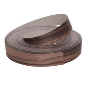 0.6 x 50mm Pre Glued Ebony Veneer Edging Roll 50m 4
