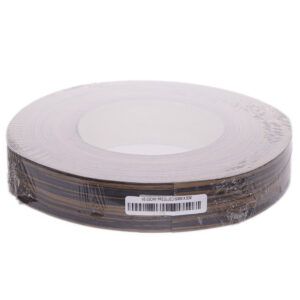 0.6 x 50mm Pre Glued Engineered Ebony Veneer Edging Roll 50m 2