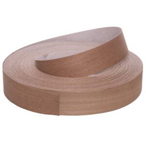 0.6 x 50mm Pre Glued Sapele Veneer Edging Roll 50m 4