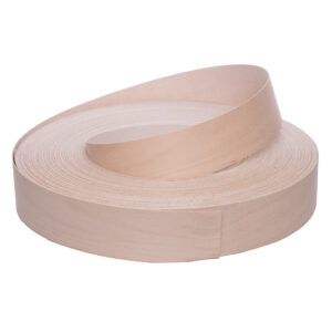 0.6 x 50mm Pre Glued Steamed Beech Veneer Edging Roll 50m 4