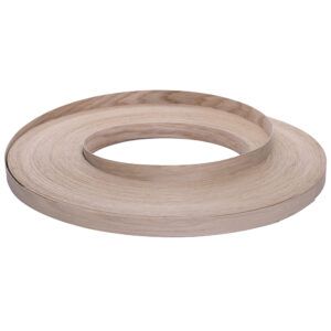1 x 22mm Un Glued Oak Veneer Edging Roll 100m 4