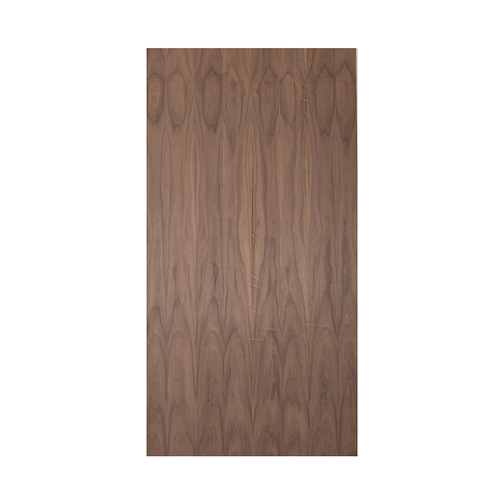 16mm Black Walnut Veneered MDF 2 Sides Crown Cut A/B 2440mm x 1220mm (8' x 4') Pack of 24