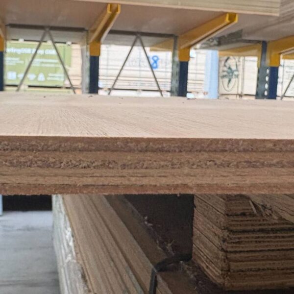 Damaged Stock 12mm Chinese Hardwood Q Mark External Grade Plywood B/BB CE2+ 2440mm x 1220mm (8' x 4')