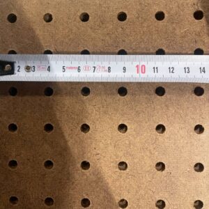 SM5253 4.8mm Eucalyptus Wood Fiber Perforated Hardboard 2440mm x 1220mm 1