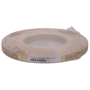 0.6 x 22mm Un Glued Oak Veneer Edging Roll 100m 2