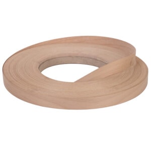 0.6 x 22mm Un Glued Steamed Beech Veneer Edging Roll 100m 4