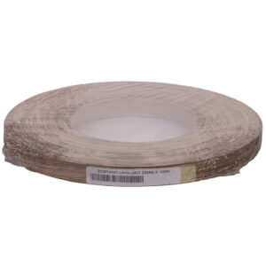 0.6 x 22mm Un Glued Zebrano Veneer Edging Roll 100m 2