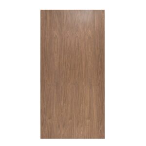 19mm Lacquered Black Walnut Veneered MDF 2 Sides Crown Cut4