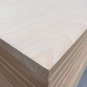 19mm White Beech Veneered MDF 2 Sides