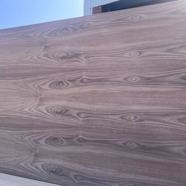 Damaged Stock 26mm Black Walnut Veneered MDF 2 Sides Crown Cut A/B 2440mm x 1220mm (8' x 4')