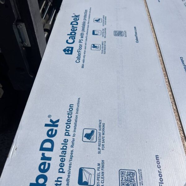 Damaged Stock 18mm CaberDek P5 Tongue and Groove Moisture Resistant Chipboard Flooring TG4 2400mm x 600mm (8' x 2')  FSC®