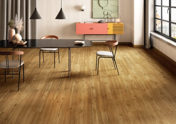 8mm Laminated Flooring Tasmanian Teak 1331mm x 194mm (2,07m2 Pack)