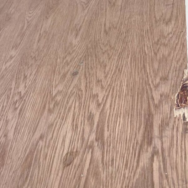 Damaged Stock 19mm Oak Veneered Birch Plywood 2 Sides Crown Cut A/B Grade 2440mm x 1220mm (8' x 4')
