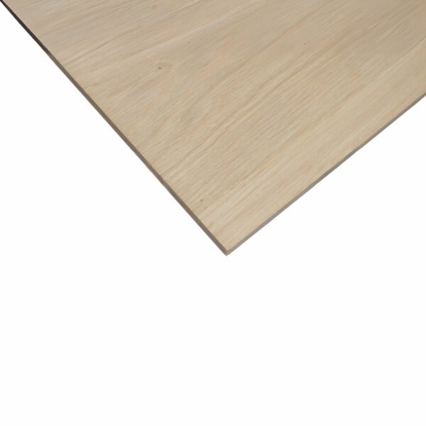 18mm Oak Veneered Poplar Plywood 2 Side Crown Cut A/B 2440mm x 1220mm (8′ X 4′)